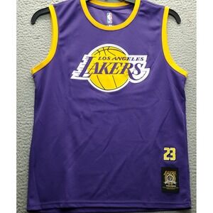 NBA Los Angeles Lakers #23 LeBron James Basketball Jersey Youth 18-20 Multicolor
